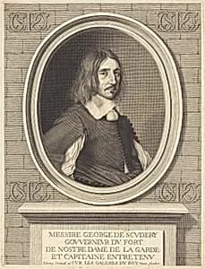 Georges de Scudery by Robert Nanteuil