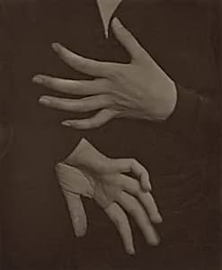 Georgia O'Keeffe—Hands by Alfred Stieglitz