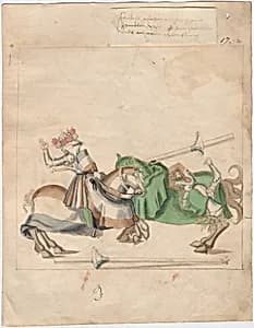 German Joust of Peace by German 16th Century