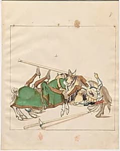 German Joust of Peace by German 16th Century