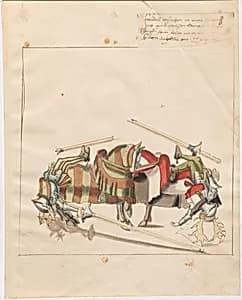 German Joust of Peace by German 16th Century