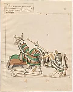 German Joust of Peace by German 16th Century