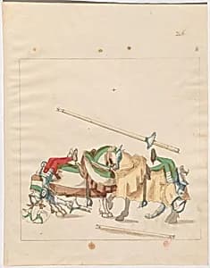 German Joust of Peace by German 16th Century