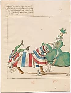 German Joust of Peace by German 16th Century