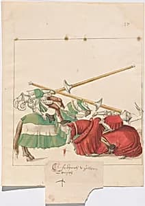 German Joust of Peace by German 16th Century