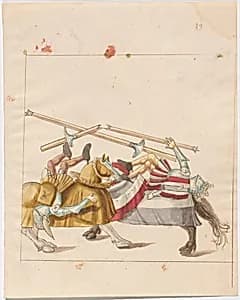 German Joust of Peace by German 16th Century
