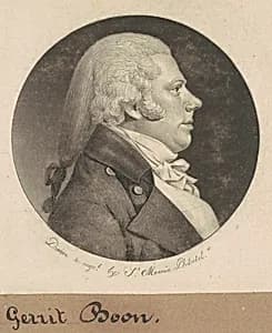Gerrit Boon by Charles B. J. Févret de Saint-Mémin