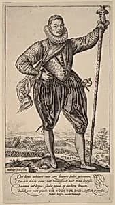 Gerrit de Jong by Hendrik Goltzius