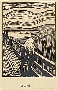 Geschrei (The Scream) by Edvard Munch