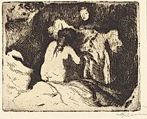 Getting Up (Le lever) by Albert Besnard