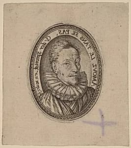 Gheraert van der Spronck by Hendrik Goltzius