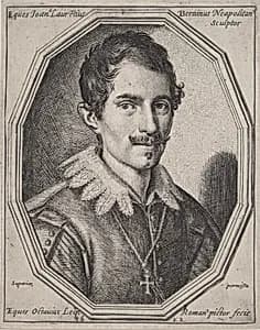 Gianlorenzo Bernini by Ottavio Leoni