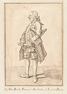 Giovanni Battista Piranesi by Pier Leone Ghezzi