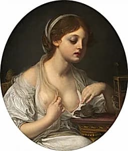 Portrait of Circle of Jean-Baptiste Greuze