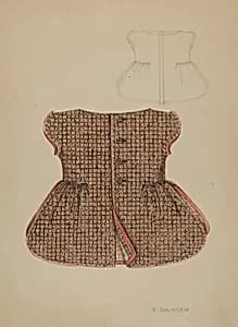 Girl's Pinafore by Eleanor Gausser