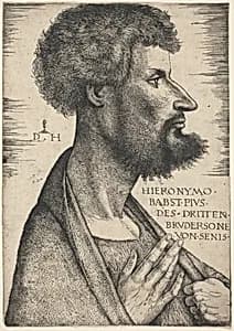 Girolamo da Siena by Daniel Hopfer