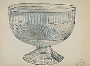 Glass Bowl by Ella Josephine Sterling