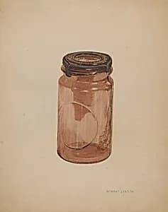 Glass Fruit Jar by Robert Penson