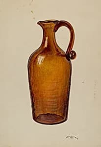Glass Jug by Paul Ward