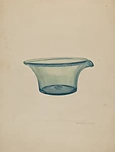 Glass Milk Pan by Michael J. Miceli