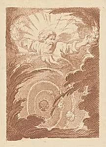God the Father Creating the Heavens by Jean-Charles François