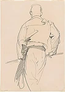 Gondolier, Venice by John Singer Sargent