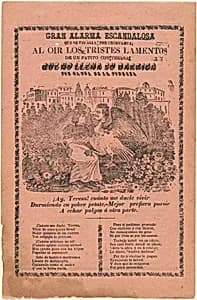 Gran Alarma Escandalosa by José Guadalupe Posada