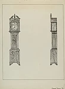 Grandfather Clock by Ernest A. Towers, Jr.