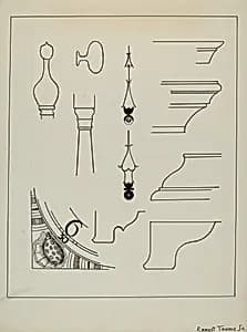 Grandfather Clock by Ernest A. Towers, Jr.