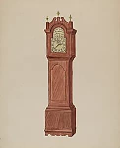 Grandfather's Clock by Frederick Jackson