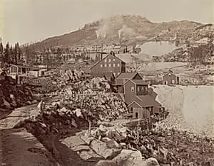 Granite Silver Mine, Montana by F. Jay Haynes