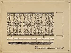 Grape Design Balcony by Thomas Byrne