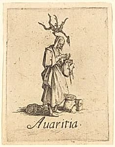 Greed by Jacques Callot