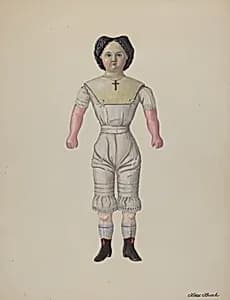Greiner Doll "Minerva" by Rex F. Bush