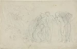 Group of Female Figures by John Flaxman