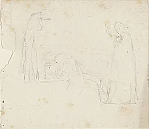 Group of Five Figures by John Flaxman