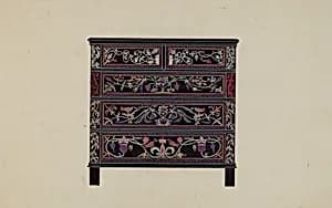 Guilford Painted Chest by Martin Partyka
