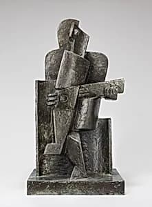 Guitar Player by Jacques Lipchitz
