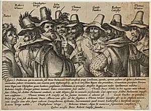 Gunpowder Plot Conspirators by Unknown Artist