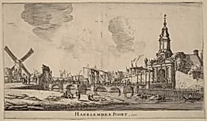 Haarlem Gate (Haerlemmer Poort) by Reinier Nooms, called Zeeman