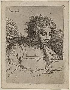 Half-Length Figure Reading