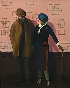 Hallway, Italian Restaurant by Guy Pène du Bois