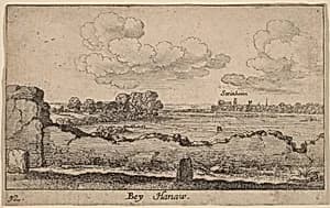 Hanau by Wenceslaus Hollar