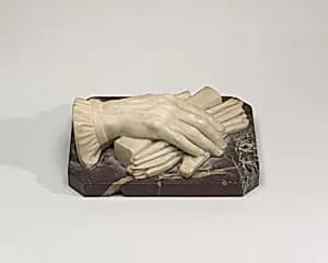 Hand of Pietro Tenerani by E. Amadori