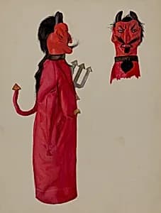 Hand Puppet - Devil by Joseph Shapiro