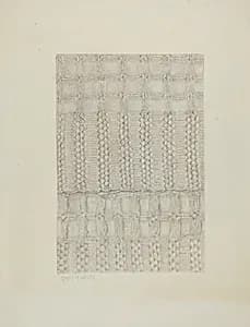 Handwoven Coverlet by Maud M. Holme