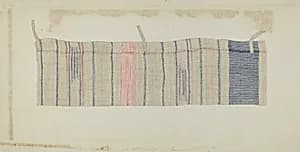 Handwoven Curtain by Alfred Denghausen