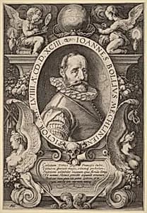 Hans Bol by Hendrik Goltzius
