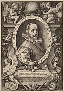 Hans Bol by Hendrik Goltzius