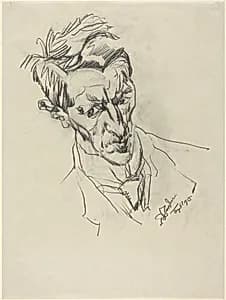 Portrait of Ludwig Meidner